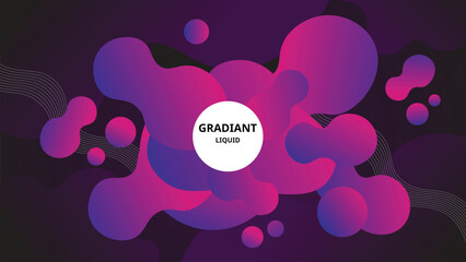 abstract pink liquid background