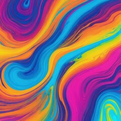 Fototapeta premium Dynamic Abstract with Flowing Forms