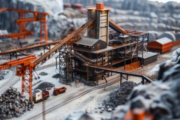 Direct reduced iron plant for destock in steel