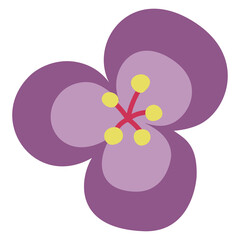 Vibrant Flower and Element For Decoration Spring Season