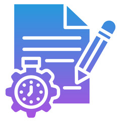 Obraz premium Contract Icon