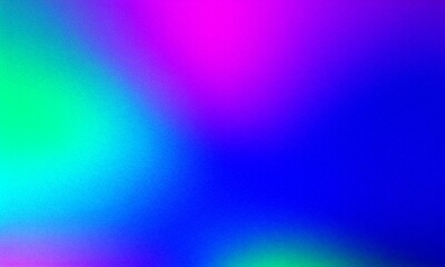 Fototapeta premium Soft pastel gradient blending blue, purple, and green with a smooth holographic blur. Perfect for modern backgrounds, digital designs, and creative visual projects.