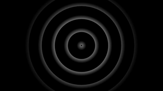 Abstract 3d circles render background Loop White abstract pattern of circles with the effect of displacement. White circles wave gradient animation Pure basic animated cover for business presentation