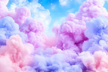 Fototapeta premium Pastel Cloudscape Dreamy Sky