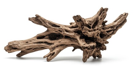 Rustic Driftwood Decor Piece - Unique, intricately detailed driftwood perfect for home decor, aquarium, or terrarium. Adds a natural, organic touch