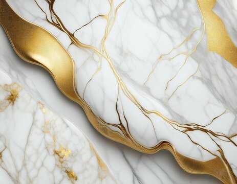 white and golden ceramic taile 