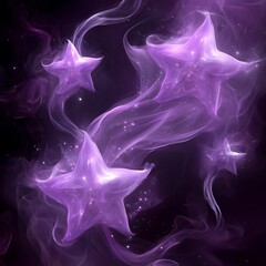 Cosmic Star Streaks Across the Night.