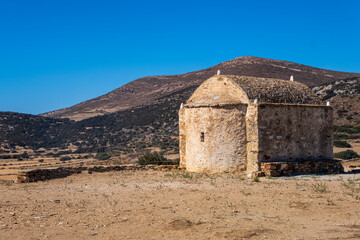 Stone Chapel in Naxos