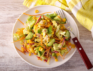 Mixed vegetable salad