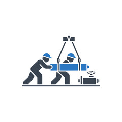 Pipe Lifting Icon