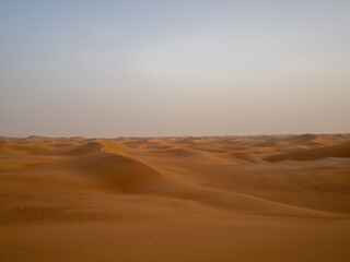 Erg Chegaga sea of sand dunes, Morocco