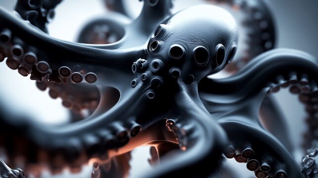 Intricate depiction of an octopus, symbolizing adaptability and intelligence
