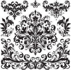 Luxury Ornamental Vintage Vector Bundle | Baroque, Royal Frames & Floral Designs
