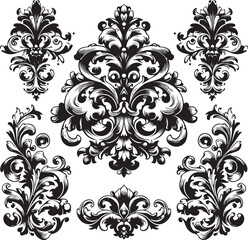 Luxury Ornamental Vintage Vector Bundle | Baroque, Royal Frames & Floral Designs