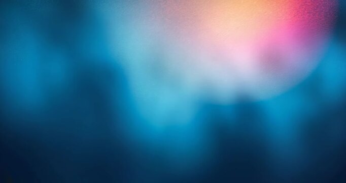 Abstract gradient blurred colorful pattern with a realistic grain noise effect background, for art product design and social media, fashionable and retro style.