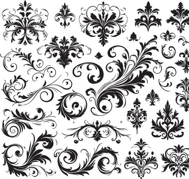 Luxury Ornamental Vintage Vector Bundle | Baroque, Royal Frames & Floral Designs