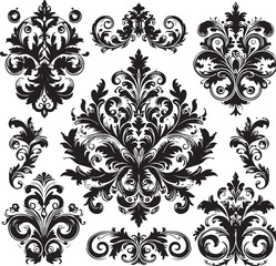 Luxury Ornamental Vintage Vector Bundle | Baroque, Royal Frames & Floral Designs