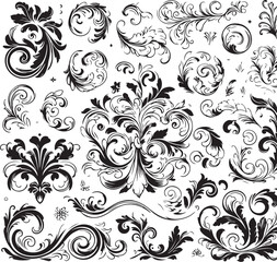 Luxury Ornamental Vintage Vector Bundle | Baroque, Royal Frames & Floral Designs