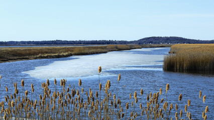 Parker River National Wildlife Refuge Gatehouse in Massachusetts USA