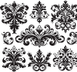 Luxury Ornamental Vintage Vector Bundle | Baroque, Royal Frames & Floral Designs