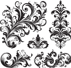 Luxury Ornamental Vintage Vector Bundle | Baroque, Royal Frames & Floral Designs