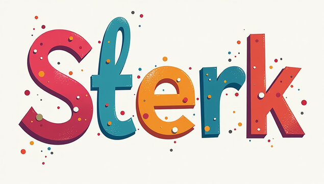 colorful lettering adds professional touch artwork makes visually appealing
