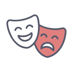 comedy and tragedy masks