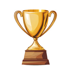 Trophy icon, trophy logo, gold trophy cup, Gold cup isolated on white background, gold cup isolated on white, gold trophy cup, Vector illustration trophy