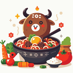 food, chicken, meal, dish, korean, asian, dak, korea, galbi, delicious, healthy, cuisine, restaurant, asia, dinner, sauce, hot, plate, vegetable, oriental, spicy, cabbage, stir, tasty, cooked, gochuja