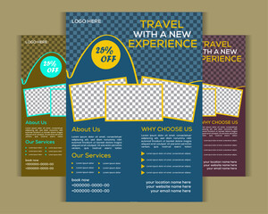 Creative Abstract Flyer Design Template | Modern Gradient Flyer | Professional Event, Business, Marketing & Invitation Card Design