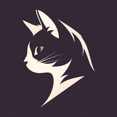 Obraz premium cat mascot logo