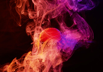 Brain Floating in  Twisted Mist