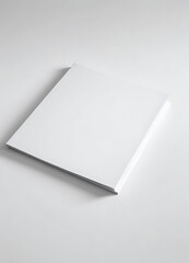 White Book on a Neutral Background