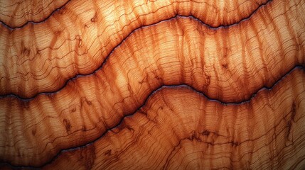 Detailed wood grain texture.  Natural wood pattern with  smooth, flowing lines