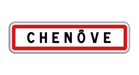 Panneau de Chenôve, Côte-d'Or, Bourgogne-Franche-Comté