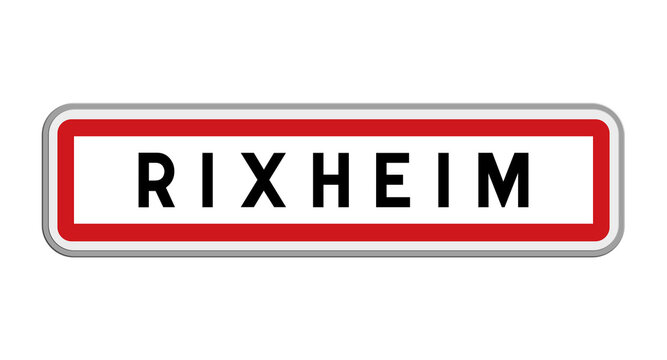 Panneau de Rixheim, Haut-Rhin, Grand Est