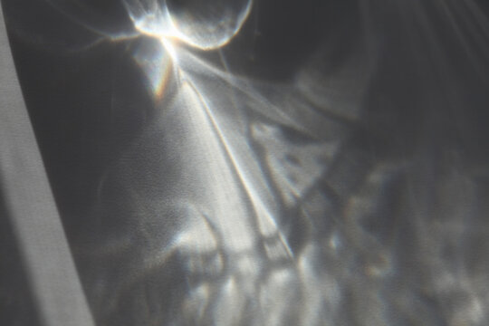 Smoke Soft focus gray blur texture wall with refraction. Light and shadow abstract background.