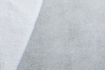 White towel on the table