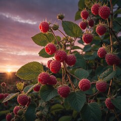 red berries on a branch