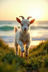 little lamb on the meadow