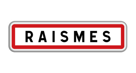 Panneau de Raismes, Nord, Hauts-de-France