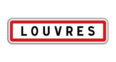 Panneau de Louvres, Val-d'Oise, Île-de-France