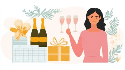 Celebrating the New Year with Friends and Family