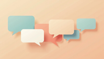 speech bubbles convey gratitude visually events occasions touch simplicity elegance