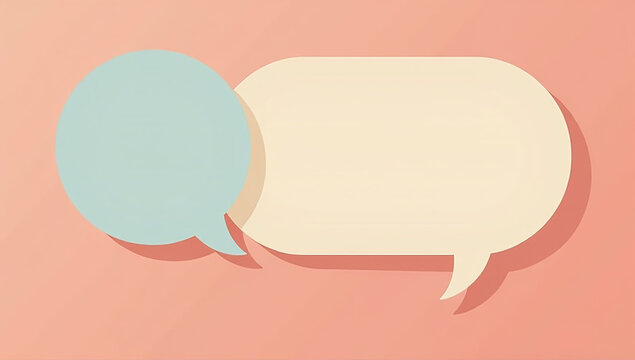 speech bubbles convey gratitude visually events occasions touch simplicity elegance