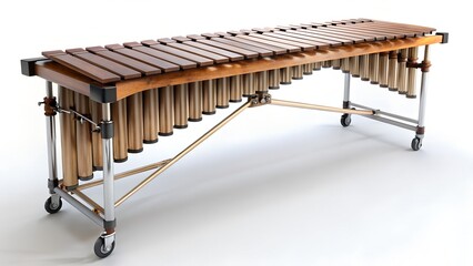 xylophone isolated on white background