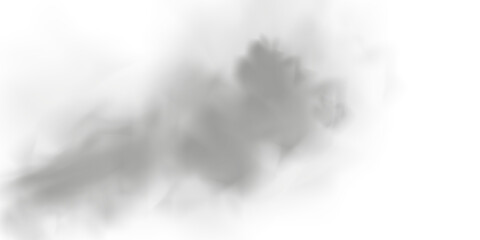 Abstract vector clouds, fog or smoke on an isolated transparent background. Dust cloud. Desert smoke. Sandstorm. 3D smog explosion. Cloud, smoke, png.