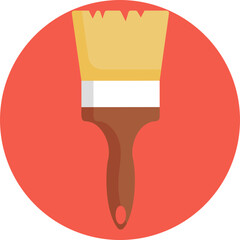 Painting Tool – Represents a brush used for applying paint in carpentry projects.