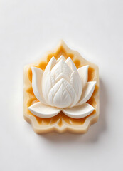 Lotus-Shaped Soap Flowers in Soft Colors