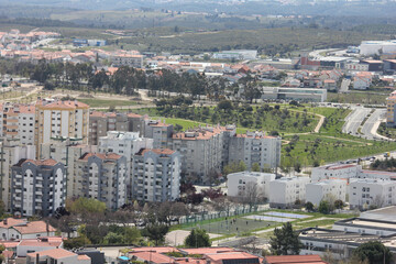 Fototapeta premium Castelo Branco, Beira Baixa, Portugal, April 4, 2022, Views from Castelo Branco